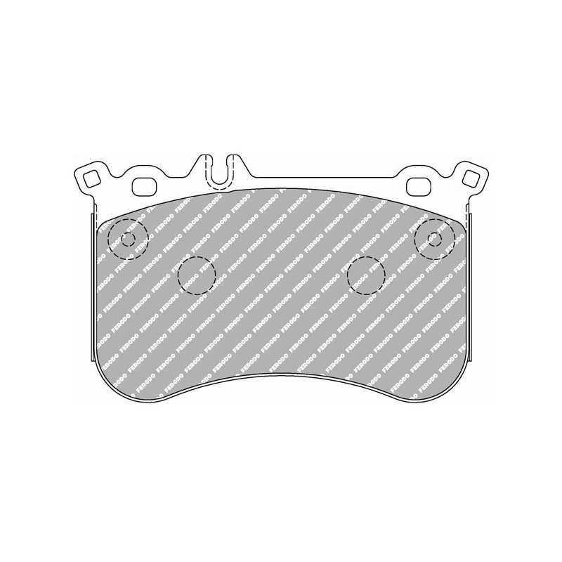 Ferodo DS25 Front Brake Pads Mercedes A45 AMG - F-CP4806H - FCP4806H - 3661768540626