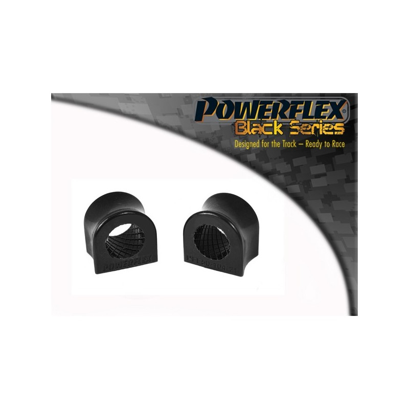 Powerflex Black Series anti-roll bar outer bush 21mm Citroën AX - PF-F50-104-21-2N - PFF50-104-21BLK - 5055676531551