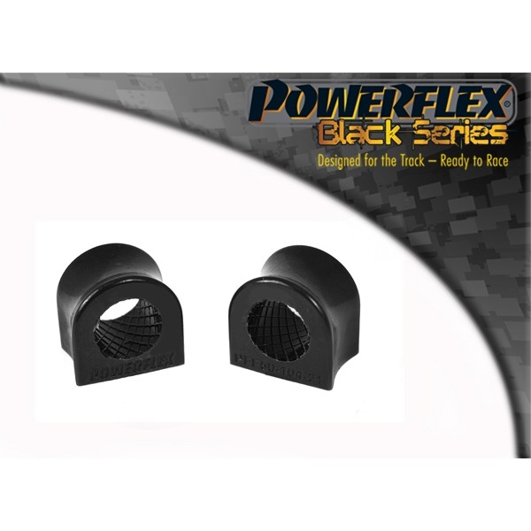 Silentbloc Powerflex Black Series pentru bară antiruliu, braț exterior, 21 mm, Citroën AX - PF-F50-104-21-2N - PFF50-104-21BLK - 5055676531551
