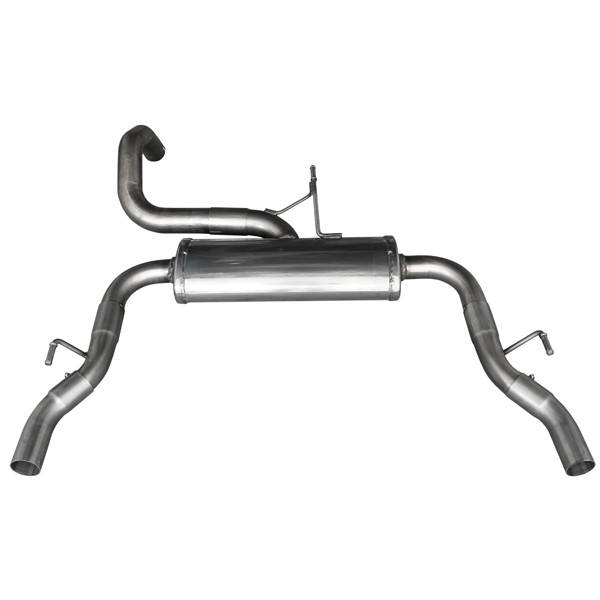 Tub de eșapament spate Inoxcar, diametru 54, dreapta și stânga, Peugeot 308 GTI 1.6 - IC-PE3080454 - PE308.04.54 - 3661768543580