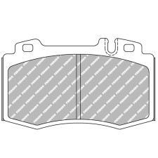 Ferodo DS2500 remblokken voor MERCEDES C-KLAS 3.0 20v C30 CDi AMG 08.02 - 12.04 remklauw BREMBO - F-CP1661H - FCP1661H - 3661768341308