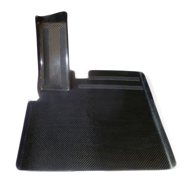 Suport pentru picioarele șoferului din carbon pentru Renault Clio 3 - CP-CPP-C-RC3 - SMC-CPP/C-RC3 - 3661768452745