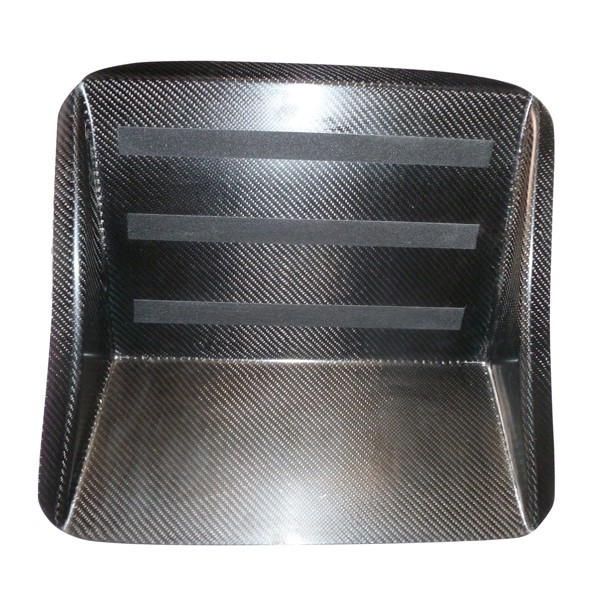Suport pentru picioare pentru pasagerul din față din carbon, 51 x 47 - CP-CPC-U-C - SMC-CPC/C-U - 3661768473849