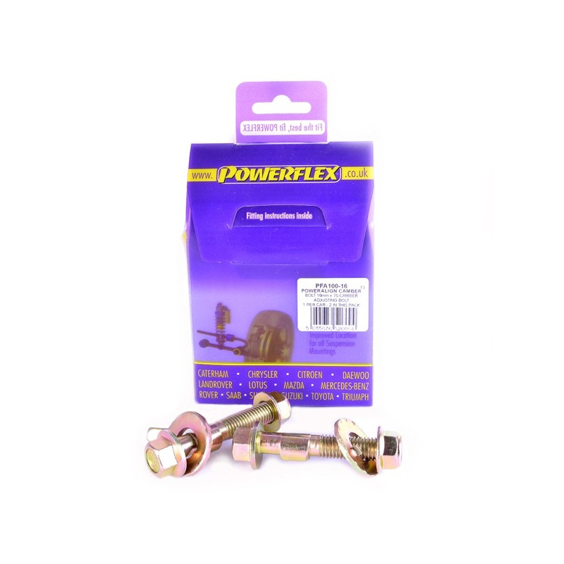 Silent Bloc Powerflex Camber Adjustment Schroefset 16 - PF-A100-16 - PFA100-16 - 5055676526694