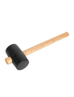 Maillet En Caoutchouc Professionnel FESTA 800g - Tête 60mm, Manche 35cm, Pour Montage Délicat, Menuiserie, Carrelage