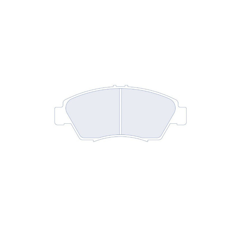 Remblokken CL Remmen RC5 voor HONDA Civic 1.6 16V VTEC (125CV) van 90 tot 91 - CL-4077-RC5 - 4077RC5 - 3661768574096