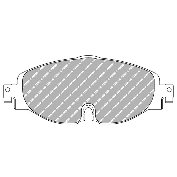 Pastiglie di Freno Ferodo DS25 Anteriore Volkswagen Golf 7 GTD Lucas/TRW - F-CP4433H - FCP4433H - 3661768575178