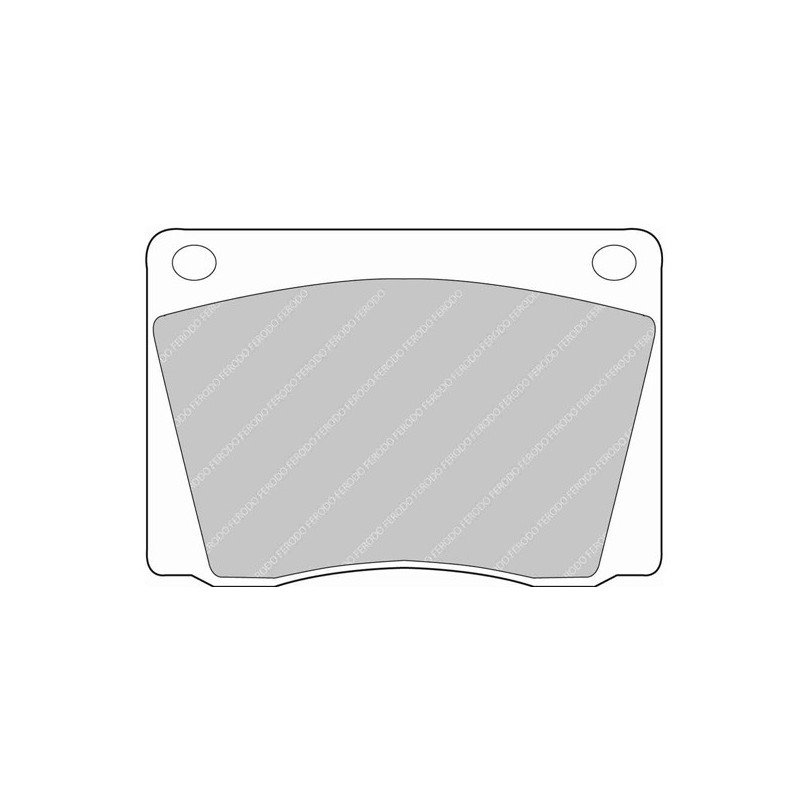 Ferodo DS2500 voorremblokken voor AC 428 4.1 01.67 - 12.74 LUCAS/TRW remklauw - F-CP9H - FCP9H - 3661768575260