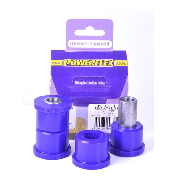 Silentbloc Powerflex pentru trenul față/față Renault Clio 3 DCI - PF-F60901-2 - PFF60-901 - 5055676527684