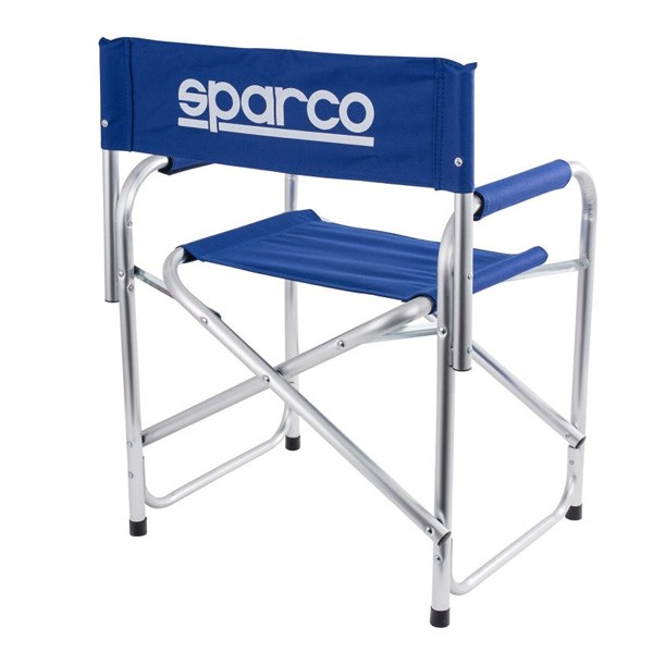 Sparco blauwe klapstoel - 0990058 - 0990058 - 8033280208554