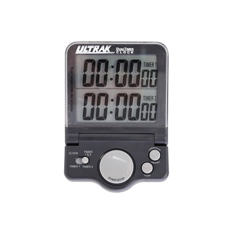 Grote Cijfer Klok / Chronometer 95x140x15mm Regelmaat - 423E - ULTRAK T-4 JUMBO DUA - 4891727089500