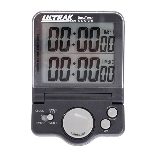 Big Digit Clock / Stopwatch 95x140x15mm Regularity - 423E - ULTRAK T-4 JUMBO DUA - 4891727089500