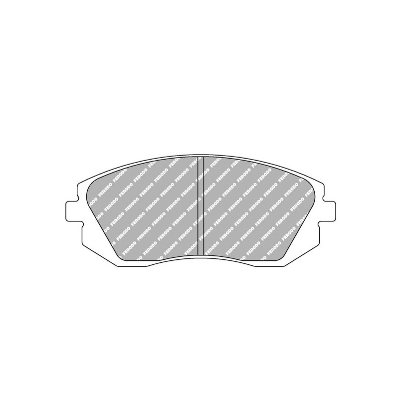 Ferodo DS1.11 remblokken voor SCION FR-S 2.0 L 03.12 - SUMITOMO remklauw - F-CP1639W - FCP1639W - 3661768578377