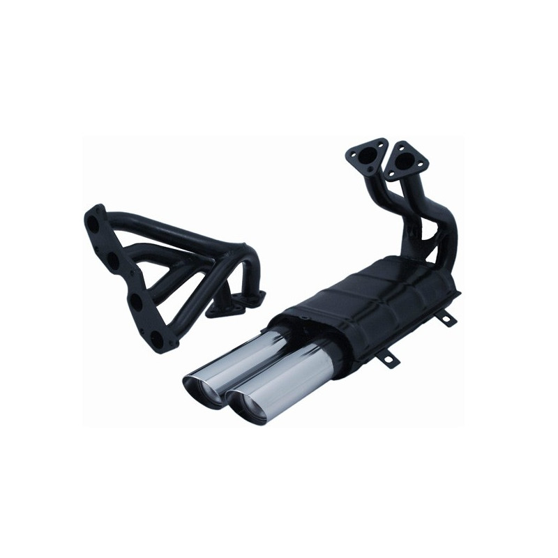 Collecteur + Silencieux GT2i Race & Safety Fiat 600/850/1000 - O-QB-FI590 - 3661768212646