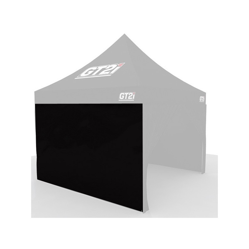 Zwarte wand GT2i Race & Safety 3M tent zonder raam (x1) - GT-T3M-N-MURS-1 - 3661768551172