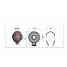 Protezione Snodo Anti Polvere Rodobal 63mm