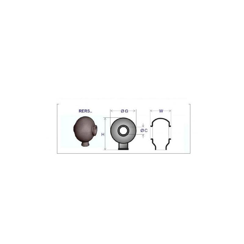 Rodobal stofkap 32.5mm - RO-RERS1 - RERS1 - 3661768385326