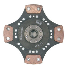 Koppelingsplaat BRATEX 4 pads gesinterd metaal stijfLancia Fulvia 1600 - EMB-5054 - 5054CX - 3661768579503