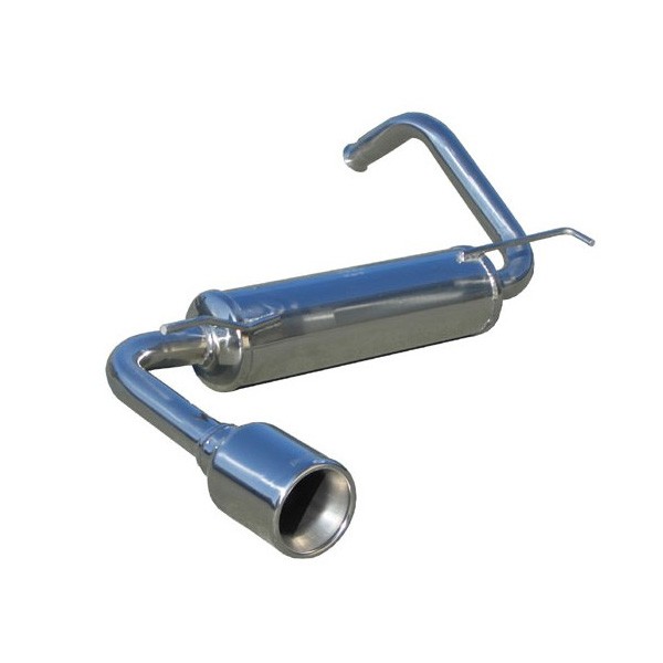 Inoxcar Rear Exhaust Peugeot 107 1.0 12v 102mm - IC-PE10701102 - PE107.01.102 - 3661768580639