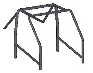 Sparco Roll Cage Lancia Fulvia HF Coupé 1966-1972 Weld-in FIA-J 27kg - GT2i - 00723122 - 00723122 - 8033280057879