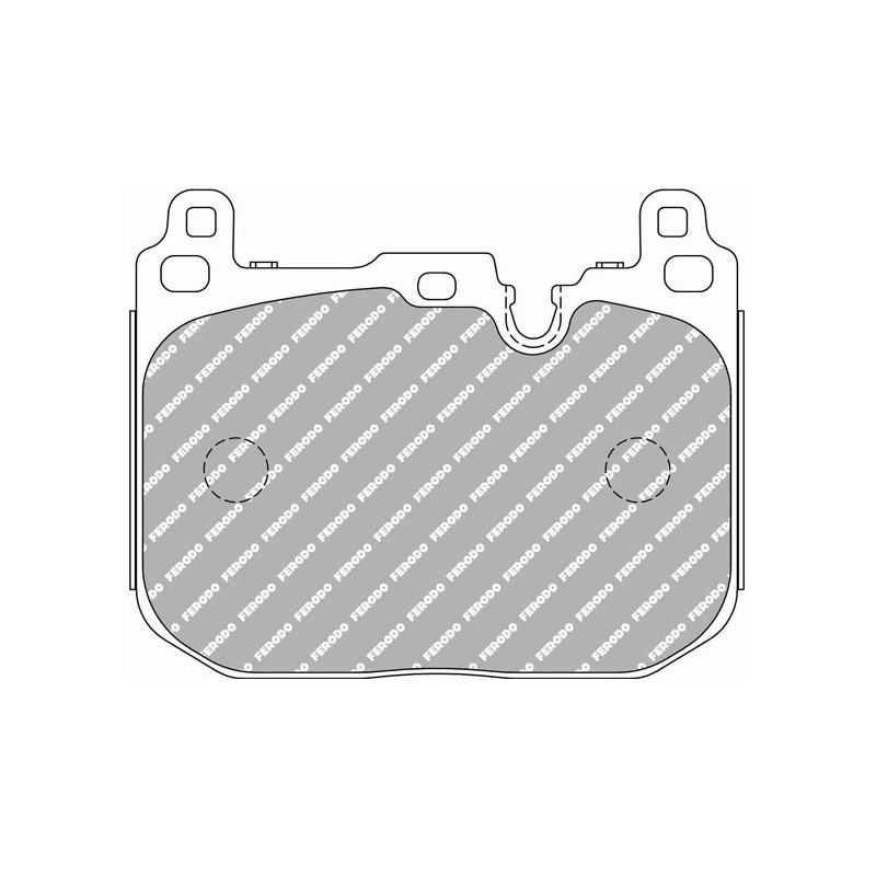 Ferodo DS1.11 remblokken voor BMW 1 Reeks 114 d 10.12 - Brembo remklauw - F-CP4611W - FCP4611W - 3661768581407