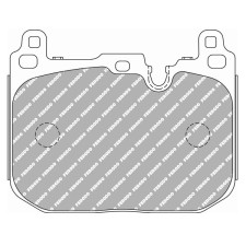 Ferodo DS1.11 remblokken voor BMW 1 Reeks 114 d 10.12 - Brembo remklauw - F-CP4611W - FCP4611W - 3661768581407