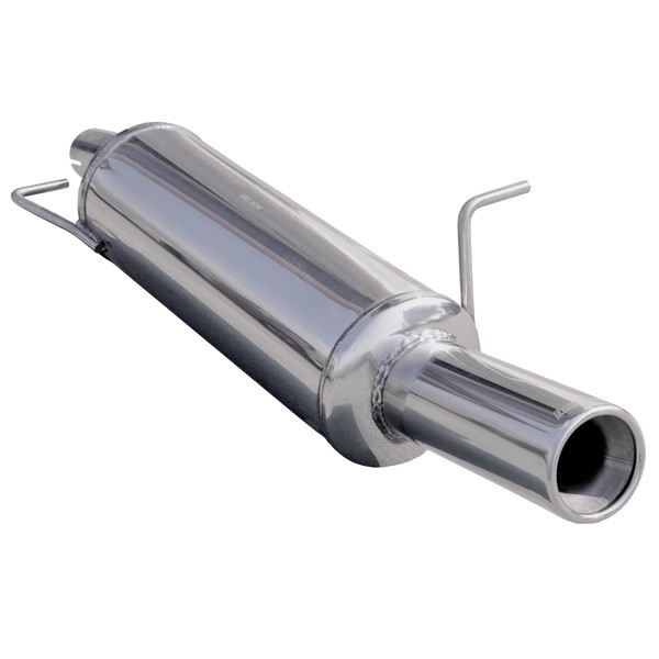 Inoxcar Rear Exhaust Ford Fiesta 1.6 TDCi S After 2005 1x80mm - IC-FOFI1780 - FOFI.17.80 - 3661768581278