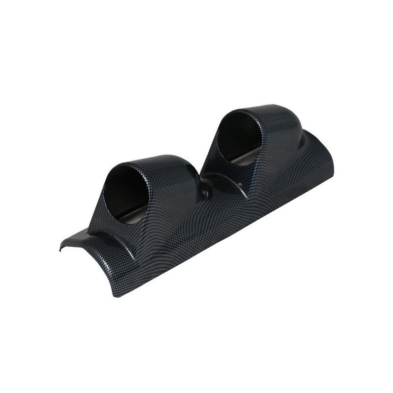 GT2i Race & Safety windschermsteun 2 koolstof-look drukmeters - SU-GM2L - 3661768275825