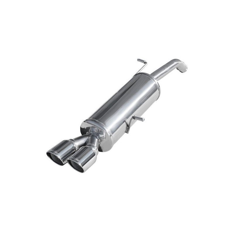 Klem Inoxcar Citroën DS3 R 207ch 2x80mm X-Race - IC-CIDS02XR80 - CIDS.02.XR80 - 3661768583227