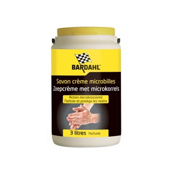 Savon Crème Micro Billes 3 litres BARDAHL - BA-4434 - 4434V + 0334.6 - 3266720044343