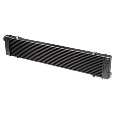 10 rij 420 mm Slimline oliekoeler SETRAB - G-SLM420-10 - 420SLM-10-M22I - 3661768303382