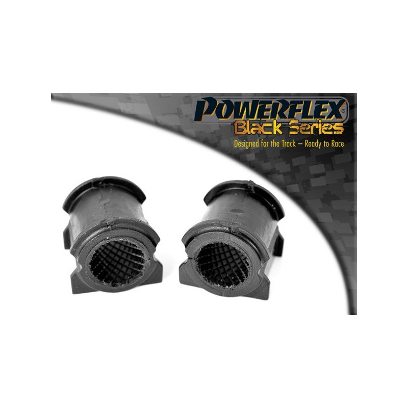 Silent Bloc Powerflex Zwart Anti-Roll Bar Voor 23.5mm Porsche 996 1997-2005 (2 stuks) - PF-F57501-235-2N - PFF57-501-23.5BLK - 5055676514967