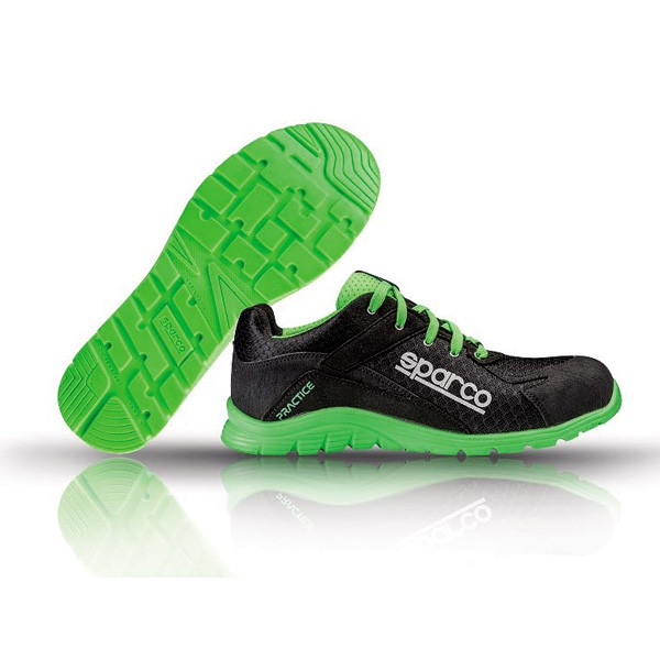 Sparco Practice Safety Shoes - 07517.NB.42 - 0751742NRAZ - 8033280224585