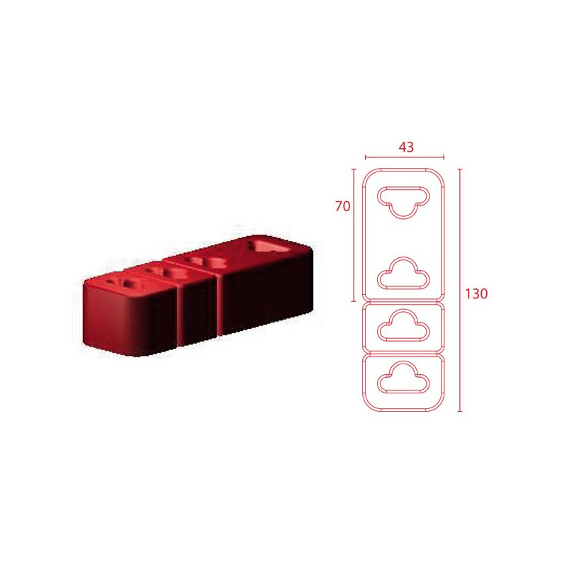 Powerflex Universal Fixing Exhaust Bush - PF-EXH010 - EXH010 - 5055676511942