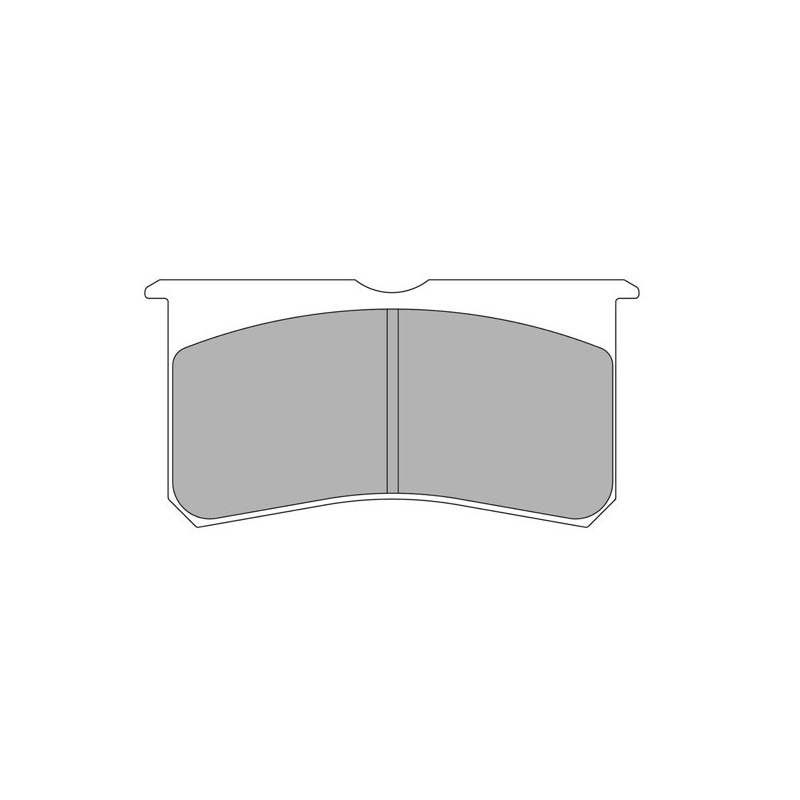 Ferodo DS3000 remblokken voor FORD Fiesta R2 (Asfalt) 10.09 - remklauw AP RACING - F-RP3116R - FRP3116R - 3661768583890