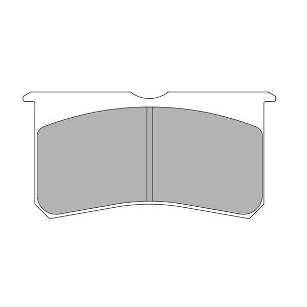 Plaquette de Frein Ferodo DS3000 Ford Fiesta R2 - F-RP3116R - FRP3116R - 3661768583890