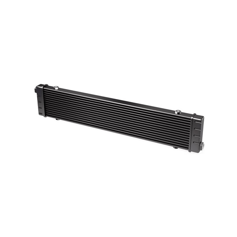 14 rij 420 mm Slimline oliekoeler SETRAB - G-SLM420-14 - 420SLM-14-M22I - 3661768303399
