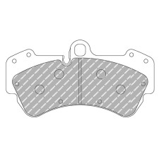 Ferodo DS2500 remblokken voor PORSCHE Cayenne 3.2 10.03 - 09.07 remklauw BREMBO - F-CP1625H - FCP1625H - 3661768584279