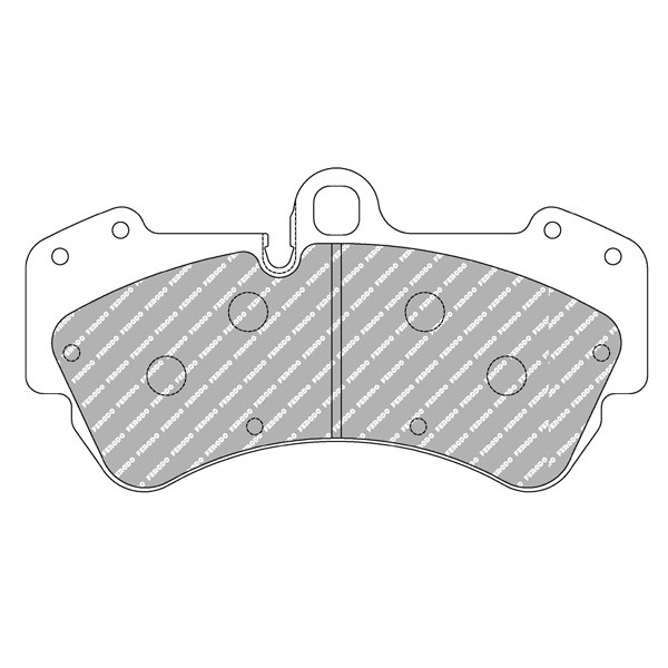 Pastiglie di Freno Ferodo DS2500 Anteriore Porsche Cayenne / Volkswagen Touareg - F-CP1625H - FCP1625H - 3661768584279