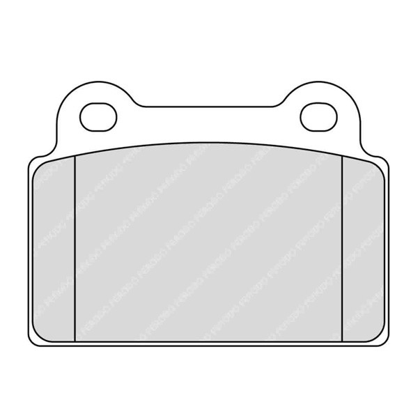 Ferodo DS2500 Rear Brake Pads Mitsubishi Evo X After December 2007 - F-CP4168H - FCP4168H - 3661768282182