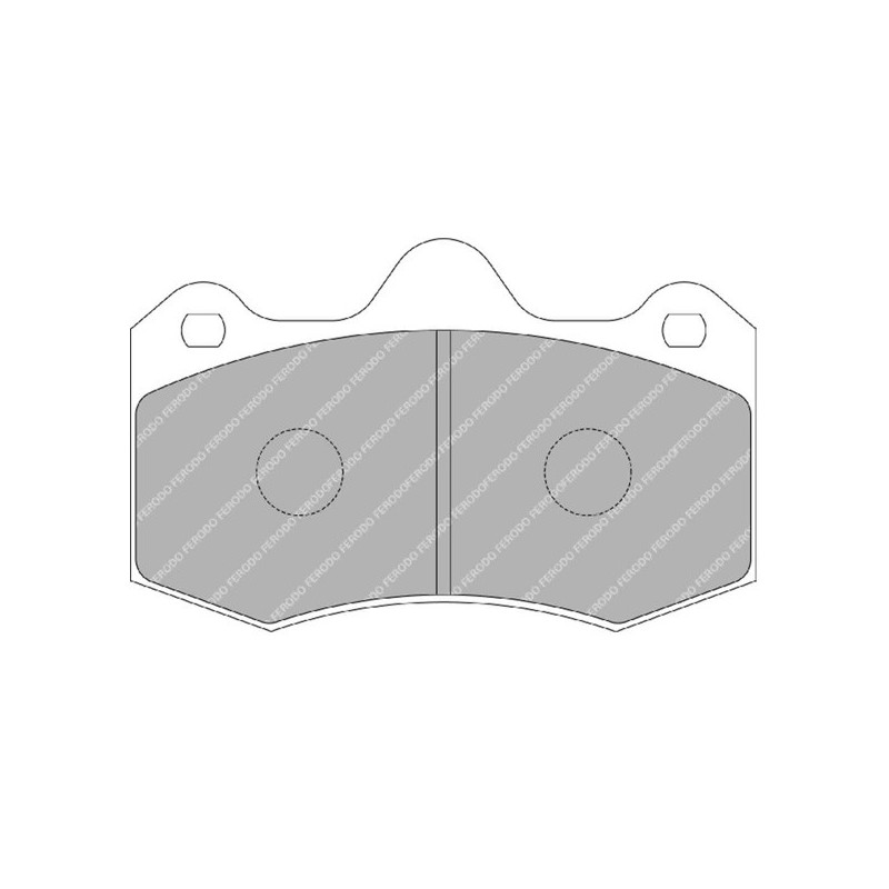 Ferodo DS1.11 remblokken voor LOTUS Evora 3.5 05.09 - remklauw AP RACING - F-RP3083W - FRP3083W - 3661768584514