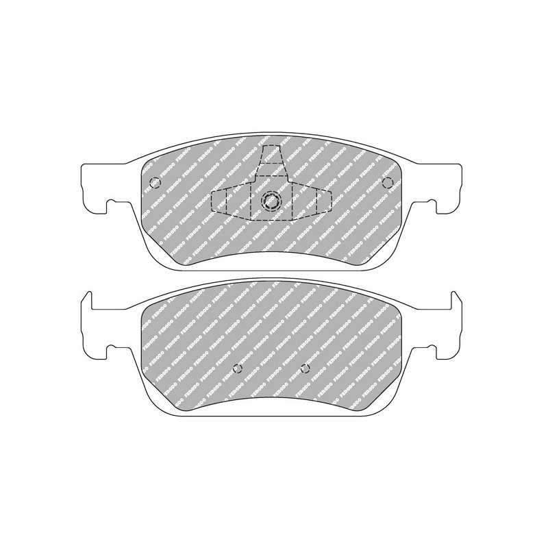 Ferodo DS2500 remblokken voor FORD Focus 2.0 ST 07.12 - remklauw ATE - F-CP4416H - FCP4416H - 3661768584545