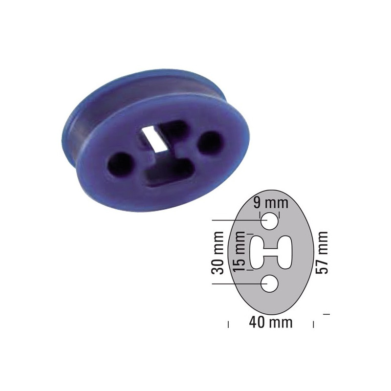 Silent Bloc Scarico 220°C Powersprint - PS-909855 - 909855 - 3661768585955