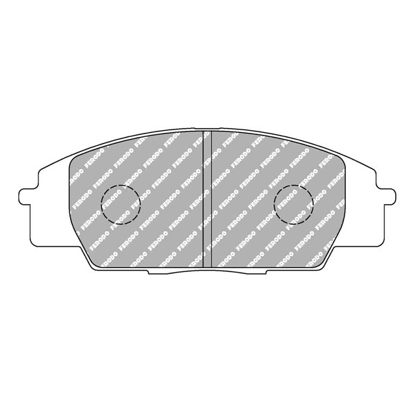 Pastiglie di Freno Ferodo DS2500 Anteriore Honda S2000 - F-CP1444W - FCP1444W - 3661768323649