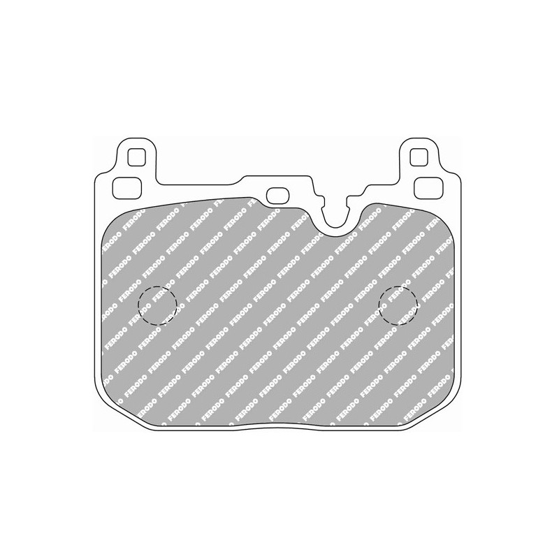 Ferodo DS2500 remblokken voor MINI Mini (F55) John Cooper Works 09.15 - Brembo remklauw - F-CP4872H - FCP4872H - 3661768586433