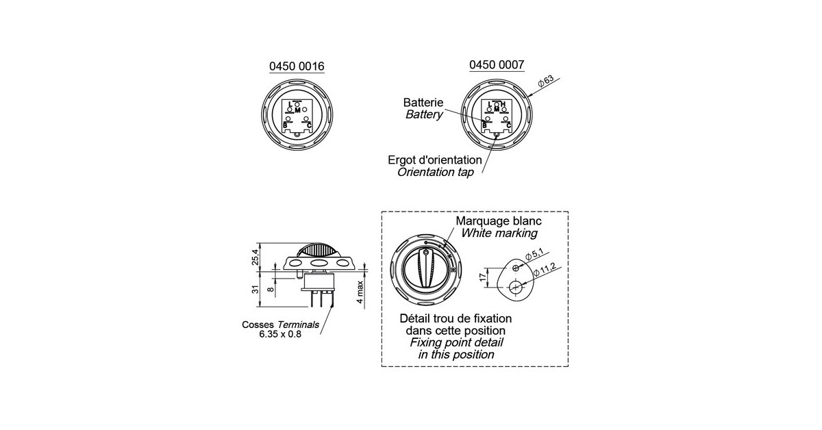 Bouton De Vitesse Pour Chauffage électrique, 5 Broches, 0 1 2 3 Vitesses, Sélecteur Rotatif, AC 250V, 16a, Interrupteur De Contrôle De Température, 1 Pièce