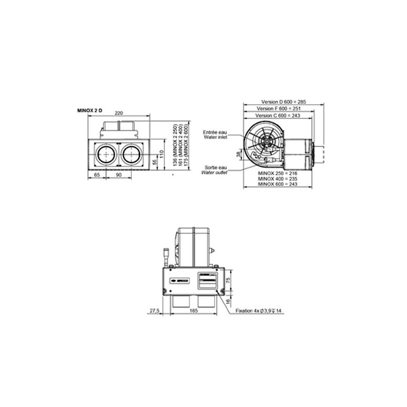 Încălzitor Siroco Minox 12 V, 150 W, 290 m³/h, 1,5 kg - EL-CHAUF2 - 01305132 - 3661768470077