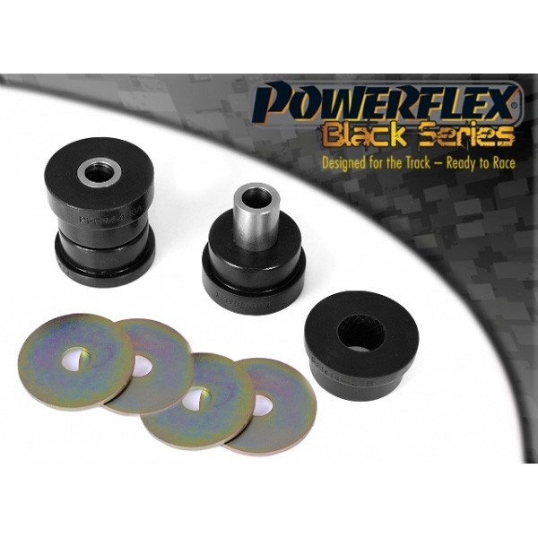 Silentbloc Powerflex negru pentru diferențialul față și spate Mitsubishi Evo 8 / 9 RS (2 bucăți) - PF-R44-420-2N - PFR44-420BLK - 5055676530837