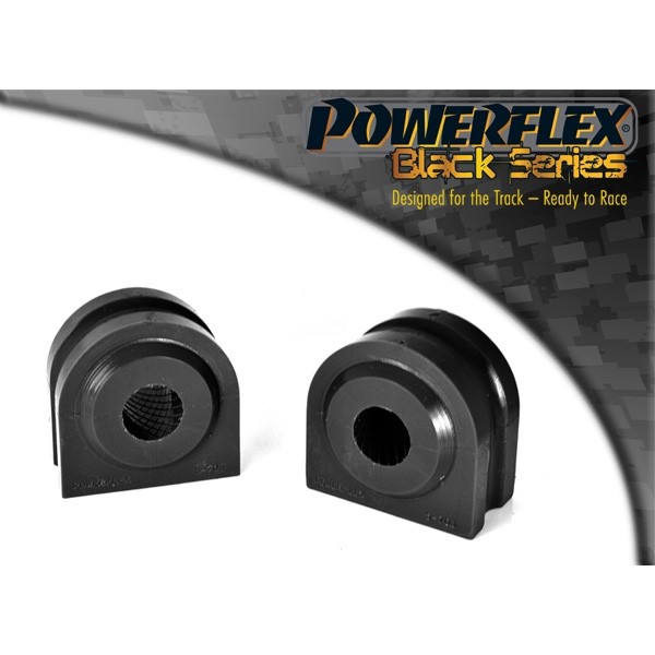 Silentbloc Powerflex Black pentru bară antiruliu față BMW E60, 25 mm (2 bucăți) - PF-F5703-25-2N - PFF5-703-25BLK - 5055676528254