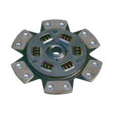 Gesinterde metalen koppelingsplaat Amorti Helix Mitsubishi Lancer Evo 4 / 5 / 6 Diameter 230/25.4x23 - HE-77-4467 - 77-4467 - 3661768595749